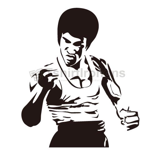 Bruce Lee T-shirts Iron On Transfers N7167 - Click Image to Close